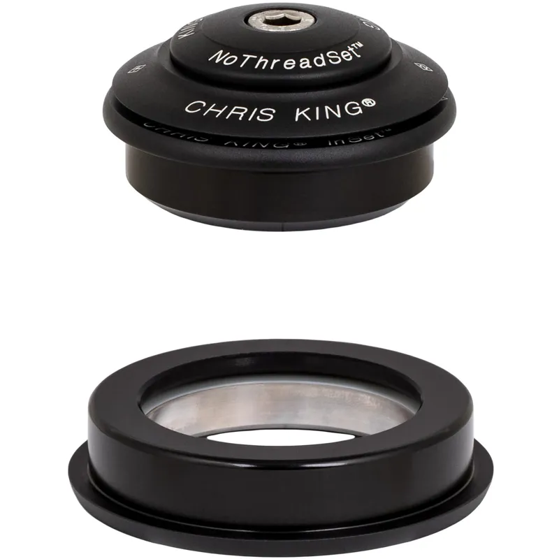 Chris King Inset 2 ZS44/ZS56 Tapered Headset - Matte Black 